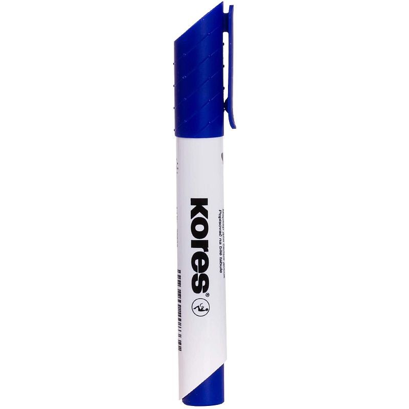 Marker pentru whiteboard si flipchart, uscare rapida, varf easy flow Albastru - imagine 9
